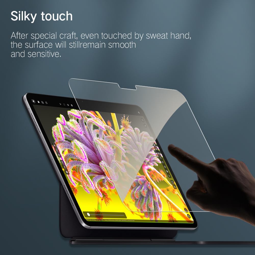 PERFECTSIGHT Anti Blue Light Screen Protector for iPad Air 11 Inch M3/M2 (7th/6th Generation, 2025/2024), [Medical-Grade HD Clear Eye Protection] Blue Light Blocking Filter 6 Radiations Tempered Glass