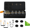 COMICA Vimo Q Four-Channel Mini Wireless Lavalier Microphone System with 4 Transmitters and 1 Receiver with Charging Case for Phone Video Recording Interview Youtubers Vloggers