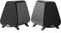 AS31 Active Bookshelf Speakers – 80W RMS 2-Way Stereo / 3″ Long-Stroke Woofer & 20 mm Silk Dome Tweeter – Bluetooth 5.3, RCA + Optical Inputs, Sub-Out & Remote Control – Wooden（Black）