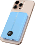 Magnetic Portable Charger, 16800mAh Wireless Power Bank, with 20W USB-C Fast Charging and LED Digital Display Magnetic Battery Pack, Compatible with iPhone 16/15/14/13/12 Full Series (2025)