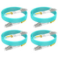 LC to LC Multimode Fiber Patch Cable, 49ft/15m MM OM3 Fiber Optic Cable by RamboCables