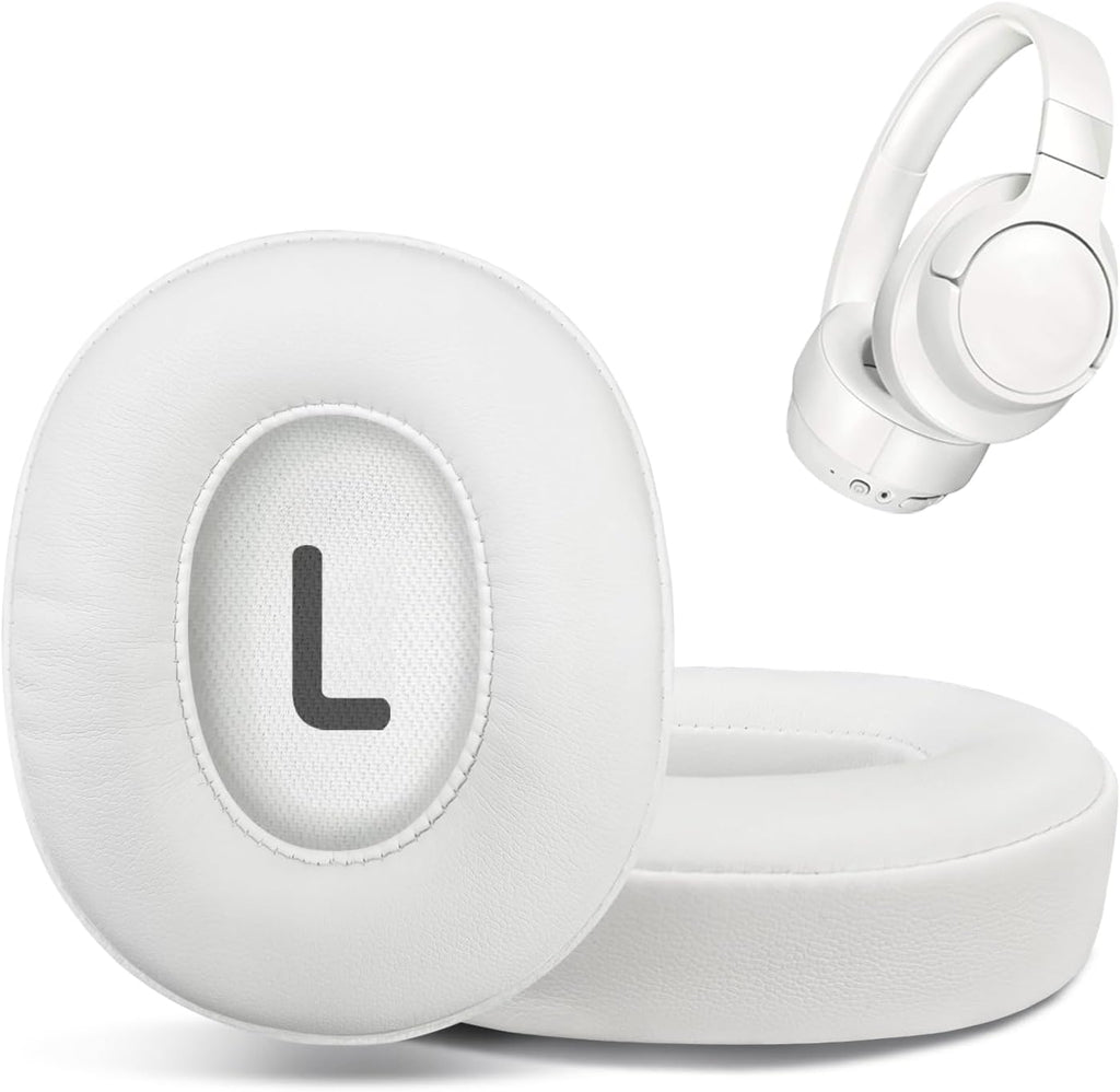 Replacement Ear Pads for JBL Tune 700(700BT)/710(710BT)/720(720BT)/750(750BT,750BTNC)/760(760NC)/770(770NC) Headphones, Headset Ear Cushions, Headset Earpads, Ear Cups Cover-White
