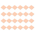PATIKIL Copper Heatsink Pad Shims, 24 Pcs 20x20x1mm Copper Pad Shim IC Chipset GPU CPU Thermal Heatsink for Cooling Laptop Desktop Computer