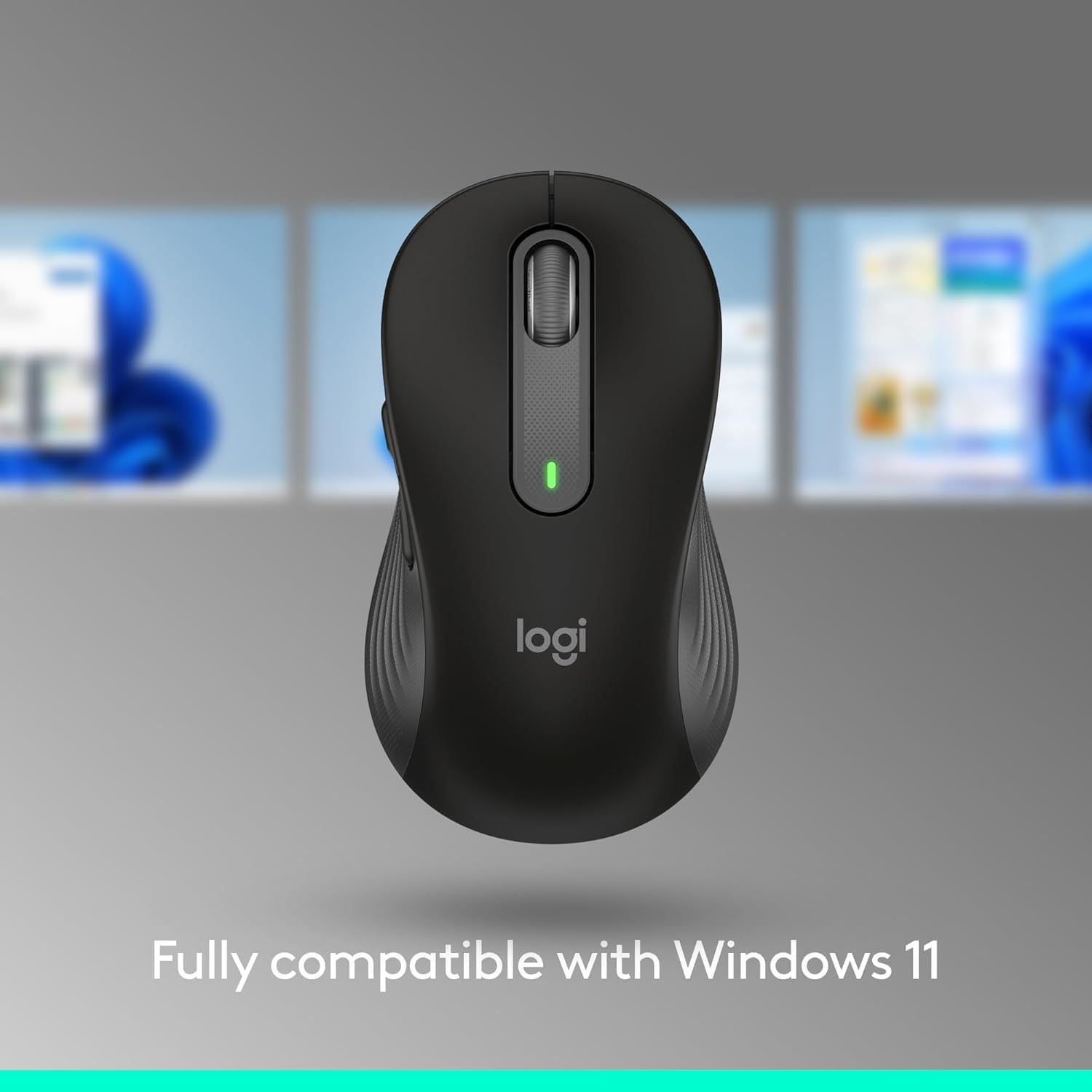 Logitech Wireless Mouse Signature M650 - Small to Medium Sized Hands, Right Handed, 2-Year Battery, Silent Clicks, Customizable Buttons, Bluetooth, PC/Mac?Chromebook - Black