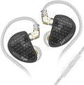 CCA KZ AS16 PRO in Ear Monitor Headphones 16BA Balanced Armature Drivers HiFi IEM Earphones High Clarity Gaming Earbuds for Musicians Singers Audiophile Dj Drummers
