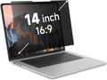 Nano-Suction Laptop Privacy Screen 14 Inch 16:9, Removale Screen Privacy Shield for Laptop, Anti Glare, Anti Bule Light, Screen Protector for Lenovo HP Dell Acer Asus Thinkpad