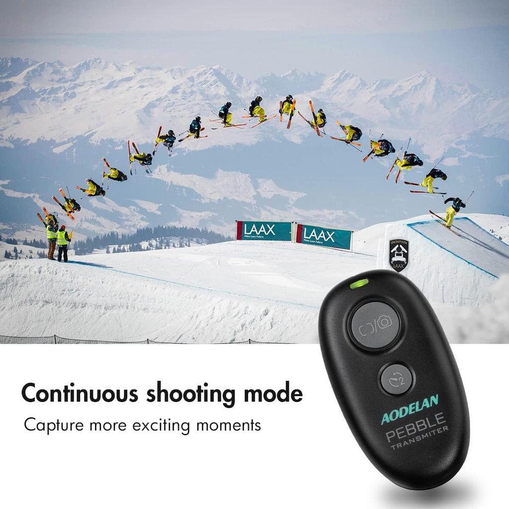 Camera Wireless Shutter Release Remote Control for Sony a7III, a9, a7RIII, a7RII, a7M3,a7M2, a7sII, A6000, HX300, RX100ii, RX100 V(A), RX100 VI, a850, a55, a67, a77, a99; Replace RM-L1AM and RM-SPR1