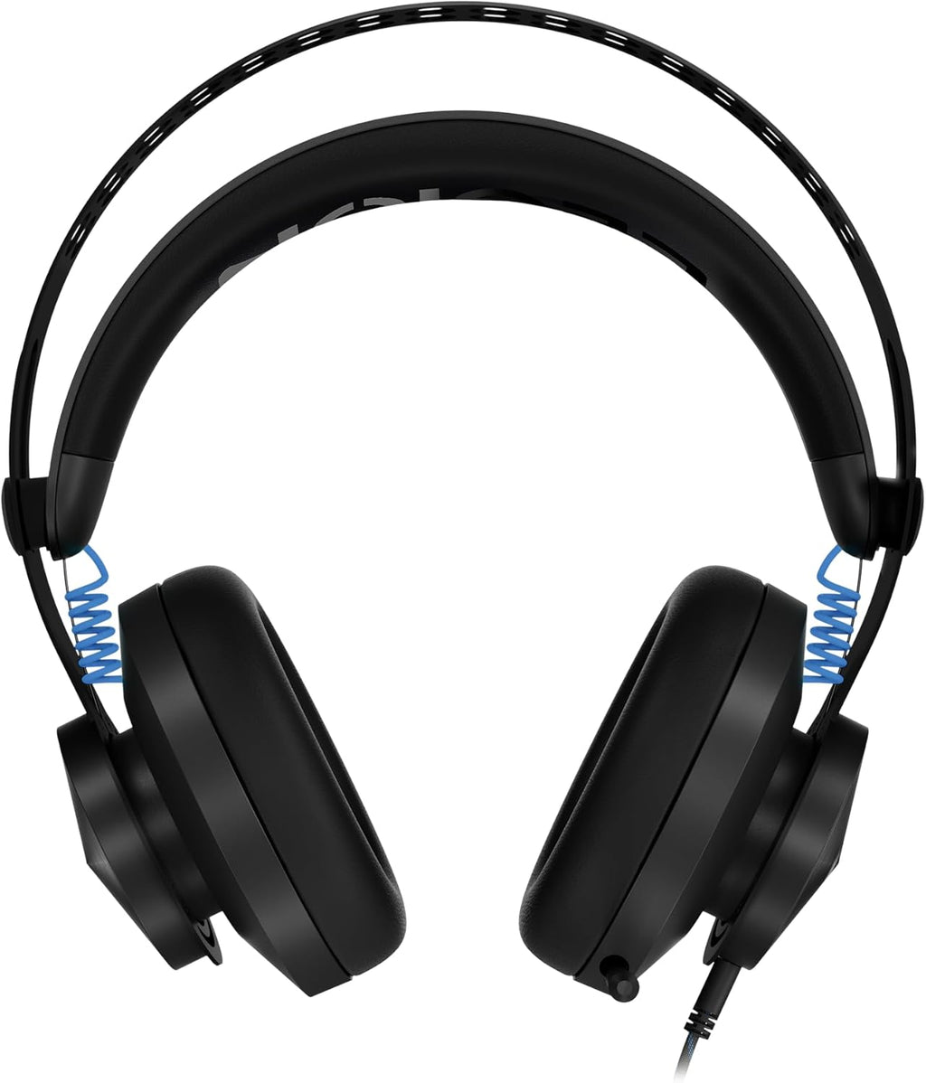Lenovo Legion H300 Stereo Gaming Headset, Noise-Cancelling Mic, Memory Foam & PU Leather Earcups, Stainless Steel Headband, PC, PS4, Xbox One, Nintendo Switch, Mac, GXD0T69863, Black