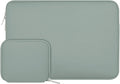 MOSISO Laptop Case 15 inch, 15 inch Laptop Sleeve Bag Compatible with MacBook Air 15 M4 A3241 M3 A3114 M2 A2941 2025 2024 2023, Dell XPS 15, Neoprene Computer Sleeve Bag with Small Case, Antique Green