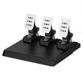 DOYO Racing Pedals, PC Gaming Steering Wheel Metal Pedal Set with Hall Sensor, Swappable Springs, Adjustable Throttle, Brake & Clutch, Durable, Compatible with PC Win11/Win10/Win7