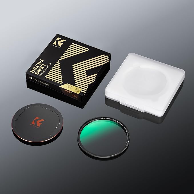 K&F CONCEPT 77mm Magnetic MC UV Lens Protection Filter + Lens Filter Cap - Image 8