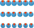 Silicone Earbud Replacement Tips for Most In-Ear Earbuds (Inner Hole 3.8-5.1mm) - 9 Pairs (S, M, L)