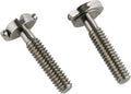 E-outstanding D Ring Hinged Screw 2PCS 1/4-20 Thread D-Ring Stainless Steel Camera Fixing Screws for Camera Tripod Monopod QR Plate 30mm Length