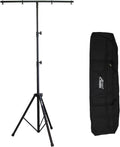 Audio2000'S AST4421A Professional Lighting Stand with T-Bar and Carrying Bag