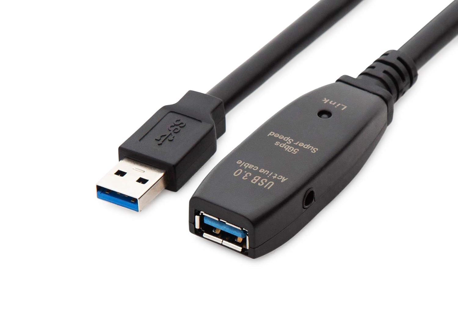 24 Feet Active USB Extension Cable 3.0 Male to Female with A Extension chipset Signal Booster - Active Extension/Repeater Cord 7.5 Meters / 24 Feet