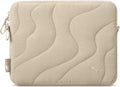 tomtoc 360 Protective Puffy Tablet Sleeve for iPad Pro 11-inch (M4/(4th/3rd/2nd/1st Gen), iPad Air 11-inch (M3) 2025/(M2) 2024 with Magic Keyboard/Smart Keyboard, Quilted Soft Puffer iPad Case