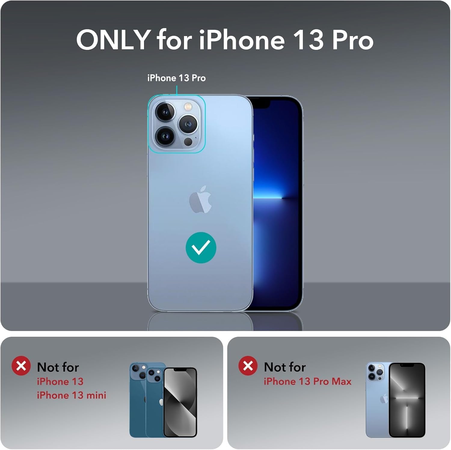 Compatible with iPhone 13 Pro Wallet Phone Case-PU Leather Magnetic Flip Cover with Credit Card Slots,Zipper Pocket & Detachable Wrist Strap,Shockproof Design,for Women and Men-Purple