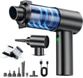 Handheld Car Vacuum Cleaner, 15000PA Car Vacuum Cleaner and Air Duster, High Power Handheld Vacuum Cordless Rechargeable with Multi-Nozzles, Portable Mini Cars Vacuum for Cars Home Office