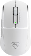 Turtle Beach Burst II Air – 2.4GHz Wireless Gaming Mouse: 47g Ultra Lightweight, Optical Switches, Symmetrical, 26K DPI Optical Sensor, Bluetooth, 120-hour Battery, USB-C Cable – White