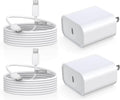 Matsusho iPhone Charger Fast Charging 10 FT, 2 Pack 20W USB C Wall Charger Block with 10FT Long Type C to Lightning Fast Charging Data Sync Cable Compatible for iPhone 14 13 12 11 Pro Max XS XR X iPad