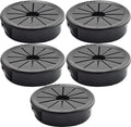 Aifeier ET 1-1/2 Inch Cable Grommets Petal-Shaped Buckle Type Wire Hole Cover for Cord Management and Protection of Cabinet (37.5mm, 5PCS)