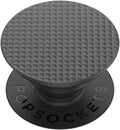 PopSockets Phone Grip with Expanding Kickstand, Adhesive Grip - Knurled Texture Black