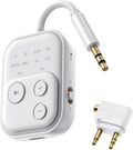 Bluetooth Wireless Transmitter/Receiver Adapter,Supports 2 Headphones，2-in-1 Bluetooth Transmitter Receive with aptX Low Latency,3.5mm Aux Audio Jack Adapter for Airplane/Gym/Car Home Stereo System