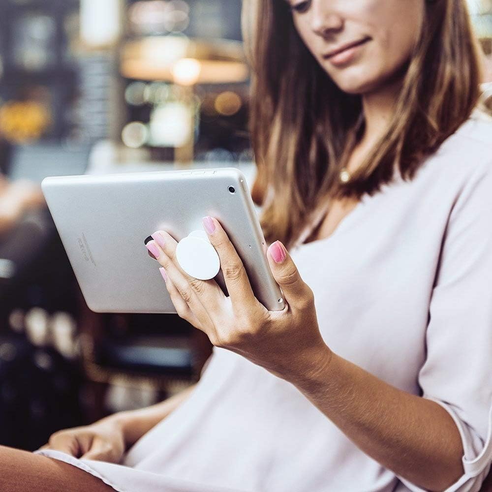 PopSockets: Phone Grip with Expanding Kickstand, Pop Socket for Phone - Color Burst Gloss