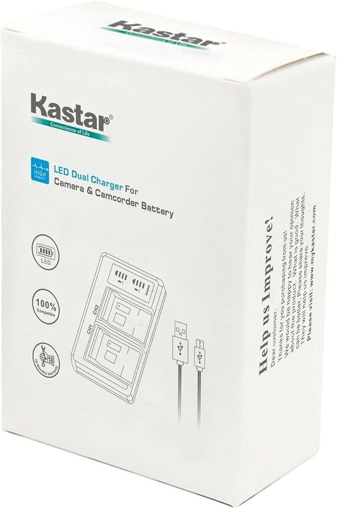 Kastar 4-Pack Battery and LTD2 USB Charger Replacement - Image 7