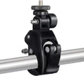 Camera Super Clamp with 1/4"- 20 Threaded Head Compatible for LCD Monitor,DSLR Cameras,DV,Flash Light,Studio Backdrop,Bike, Microphone Stands, Music Stands,Tripod, Motorcycle,Rod Bar