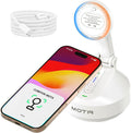 MOTA Gimbal Stabilizer Only for iPhone, [Apple MFi Certified] Phone Gimbal for Recording with Megnetic Holder for Desk, 360 Degree Auto Tracking Gimbal for Vlog, YouTube and Tiktok