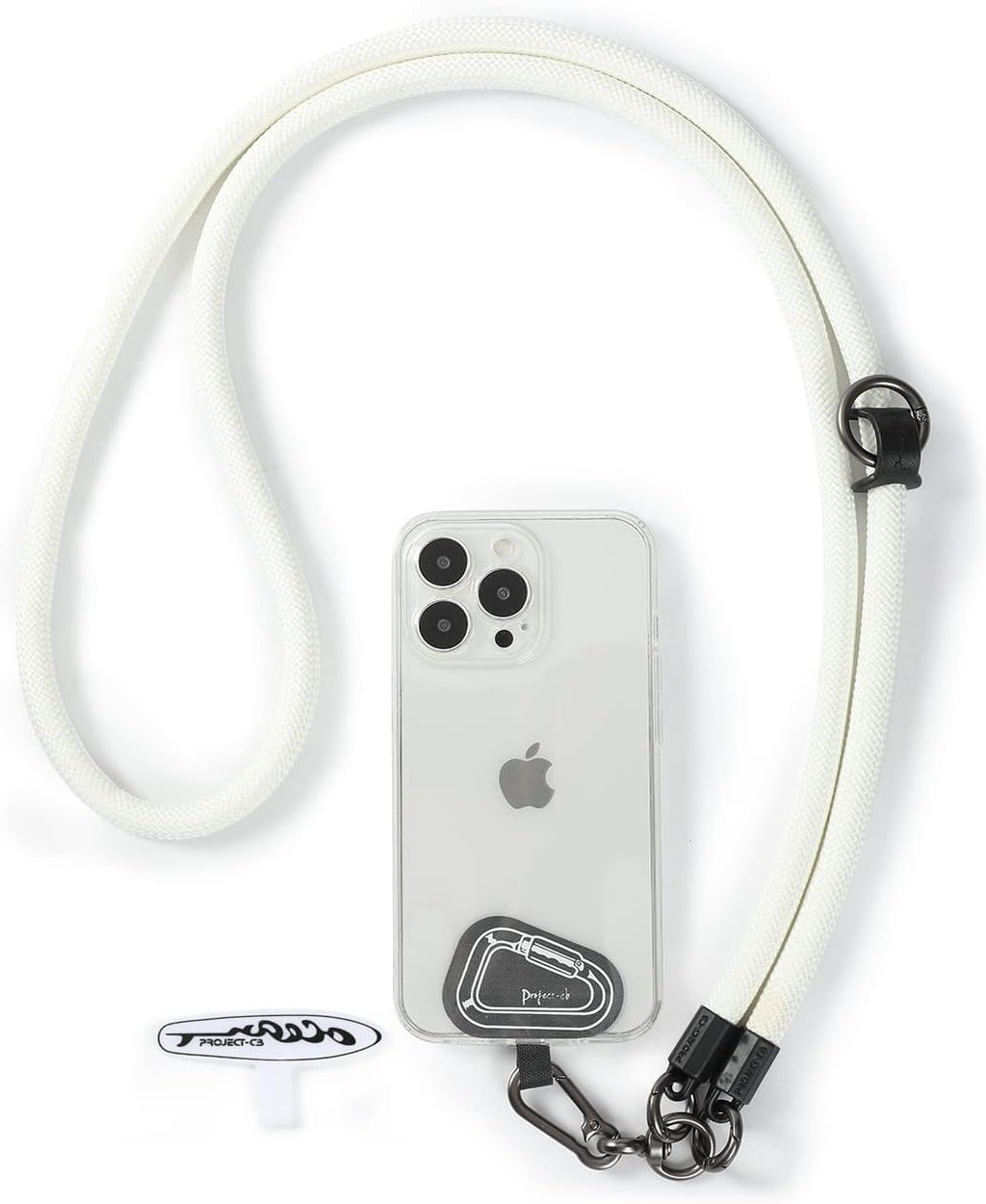 project-cb Cell Phone Lanyard ×1, Tether Tab ×2, Universal Adjustable Phone Strap, Crossbody, Neck Phone Lanyard, Rope Strap