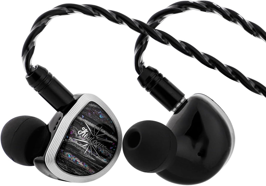 Linsoul Kiwi Ears Aether in Ear Monitor, 15.3mm Large Planar Driver IEM Earphone, HiFi Wired Earbuds, Gaming Earbuds with 2Pin Detachable Cable for Professional Musician Audiophile Gamer