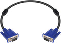 PASOW VGA to VGA Monitor Cable HD15 Male to Male for TV Computer Projector (1.5 Feet)