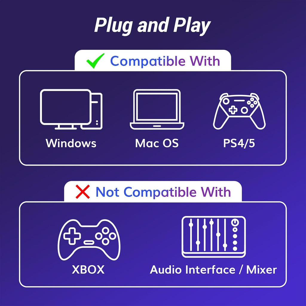 TONOR USB Gaming Microphone, RGB Streaming Microfono Set, PC Podcast Recording Computer Mic for PS4/5, Discord, Twitch, Cardioid Condenser Mic with Adjustable Boom Arm Stand TC30S+