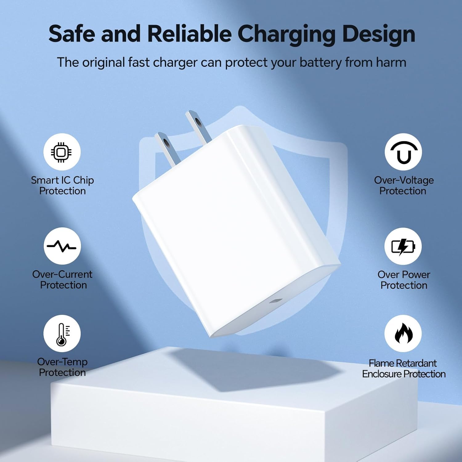 Compatible with iPhone 14 13 12 Charger, 20W Fast Charging Wall Charger,10 FT USB ightning Cable,Phone Charger Cord for Phone 14/13/12/12 Pro Max/11/Xs Max/XR/X,AirPods Pro and More(White/Pink/Black)