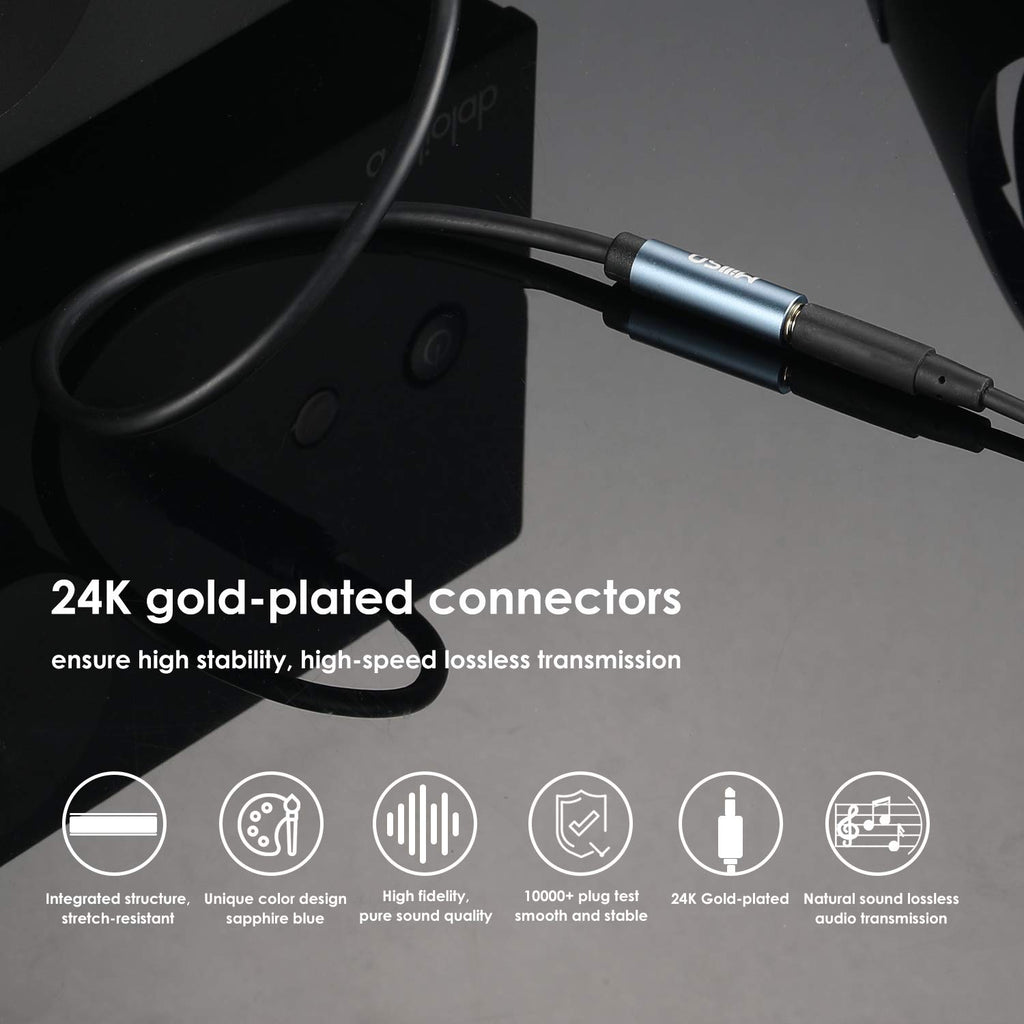 MillSO 3.5mm Headphone Extension Cable (16 ft) TRS 3.5mm Male to Female Stereo Audio Jack Extension Adapter Auxiliary AUX Cord for Headphones, Earbud, Speaker, Car or Home Stereo System