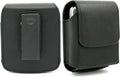 BECPLT for Galaxy Z Flip7 /6/5/4/3 Z Flip 5G Case 360 Rotating Leather Pouch Belt Case Holster for Motorola Razr 40 Ultra /40 Motorola Razr 5G Razr 2022/2019 -Black