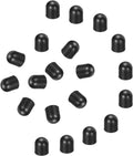 MECCANIXITY 60Pcs Replacement Stylus Pen Tips 6mm Conductive Capacitive Touch Screen Pens Tips Silicone Rubber, Black