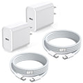 iPhone 16 15 Charger Fast Charging,iPad Fast Charger USB C Chargers Apple iPad Charger 2Pack 6FT Type C USBC to C Woven Cable Cord Block for iPad Pro 12.9/13/11inch,iPad Air,iPad Mini 6/7th,iPad 10/11