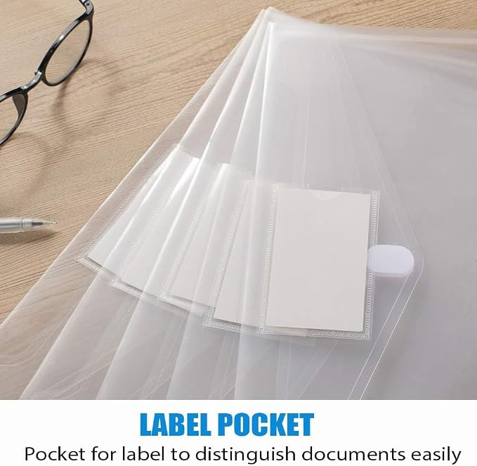 Sooez 5 Pack Plastic Envelopes Poly Envelopes - Image 6