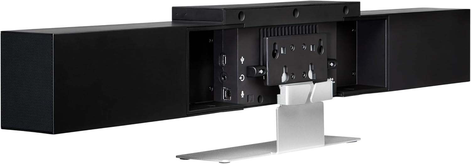 Poly Studio 4K USB Video Conference System (Plantronics) - Camera, Microphone, & Speaker Bar for Small & Medium Conference Rooms - Auto Framing & Tracking - Teams/Zoom Certified - Amazon Exclusive