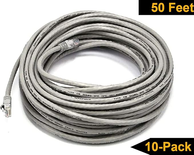 iMBAPrice 3' Cat5e Molded Ethernet Cable, 10 Pack - Image 8