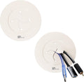 3in TV Cable Hider Wall Kit, YCLYC Large TV Cord Hider for Wall Mounted TV, TV Cord Covers for Wires on Wall Kit, Behind in Wall Cable Management Kit, Off White TV Wire Hider for Wall (2Pack)