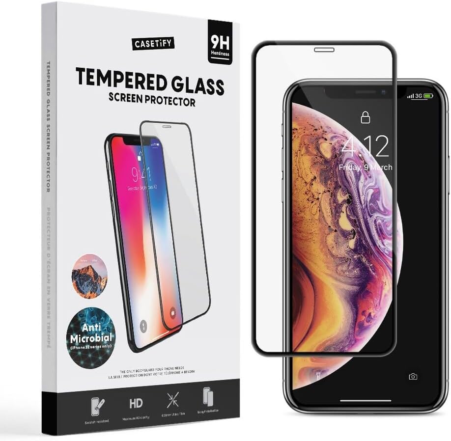 CASETiFY Impact HD Screen Protector [Full screen tempered glass] for iPhone 13 Pro Max/14 Plus