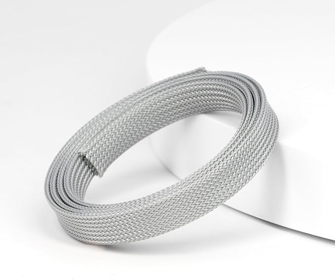 25ft PET Expandable Braided Cable Sleeve 1/6inch Pet Braided Cable Sleeve - Image 3