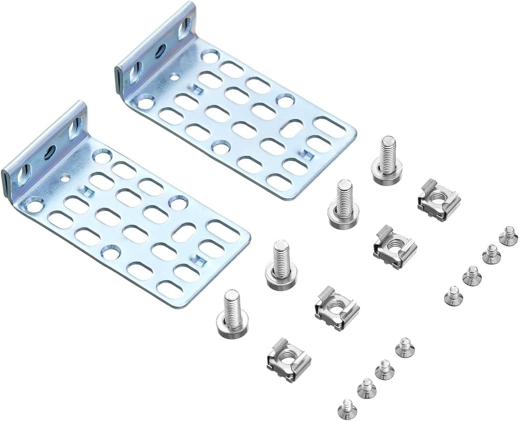 1U Rack Mount Kit for Cisco Switches Rack Ears for Catalyst 3750/3750G/3750V2 Series and 2960 Series