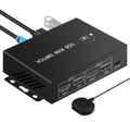 KVM Switch hdmi 1 Monitors 2 Computers 4K@60Hz,usb3.0 Devices Keyboard Mouse Printer USB switcher,2 Computers one Monitor Switch,with Desktop Controller Button switches