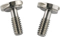 E-outstanding D Ring Hinged Screw 2PCS 1/4-20 Thread D-Ring Stainless Steel Camera Fixing Screws for Camera Tripod Monopod QR Plate 17mm Length