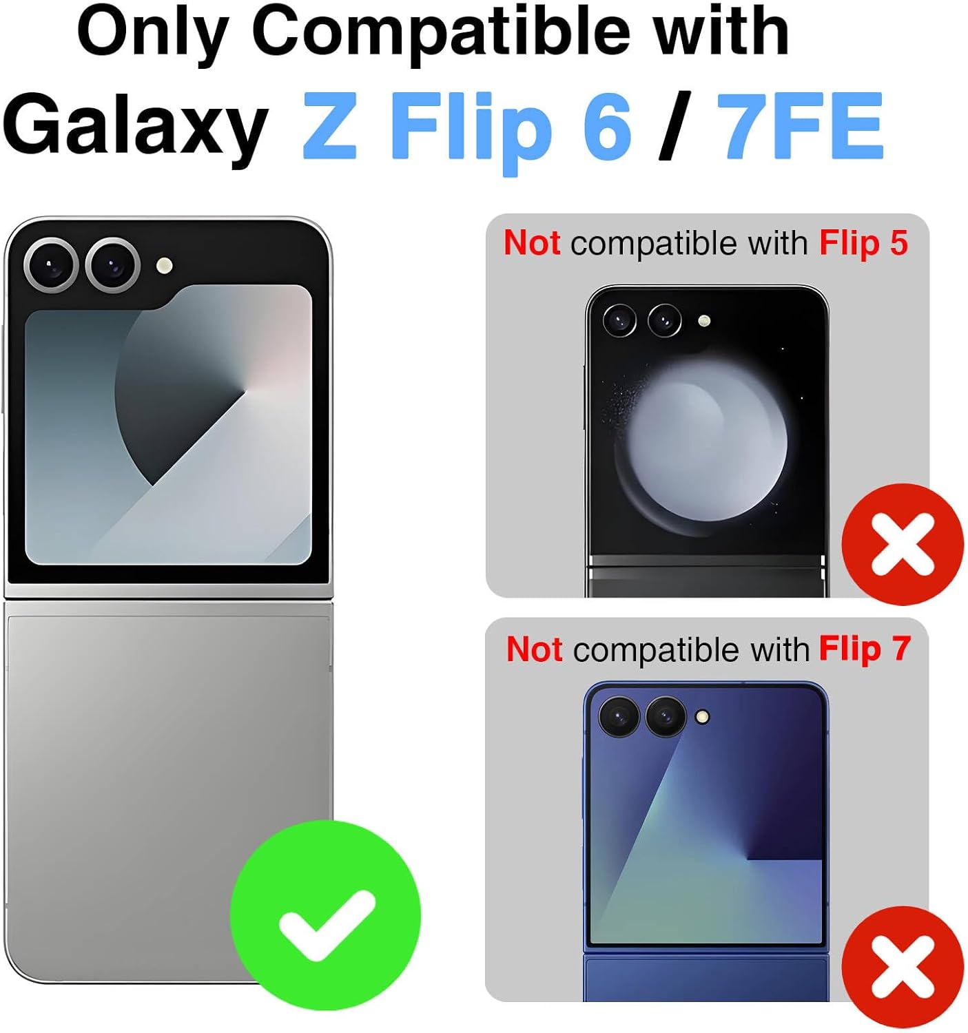 STORMTAL for Samsung Galaxy Z Flip 6 Case/Z Flip 7 FE Case, Hinge Protection, Built-in Screen Protector, Wireless Charging, Slim Rugged Phone Protective Case for Galaxy Z Flip 6 Purple
